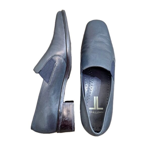 Trotters Women's Ash Casual Loafer. Blue Leather Comfort Slip On Shoes Size 7.5 - Picture 5 of 9